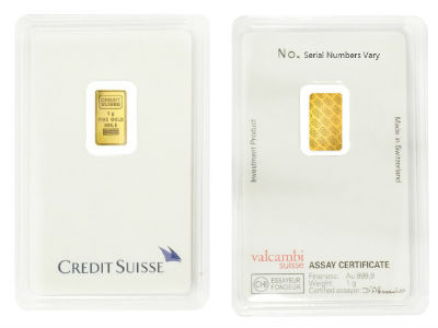 credit suisse gold bar serial number check